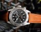 Clone Tudor Heritage Black Bay Chronograph Watch Stainless steel Brown Leather Strap (3)_th.jpg